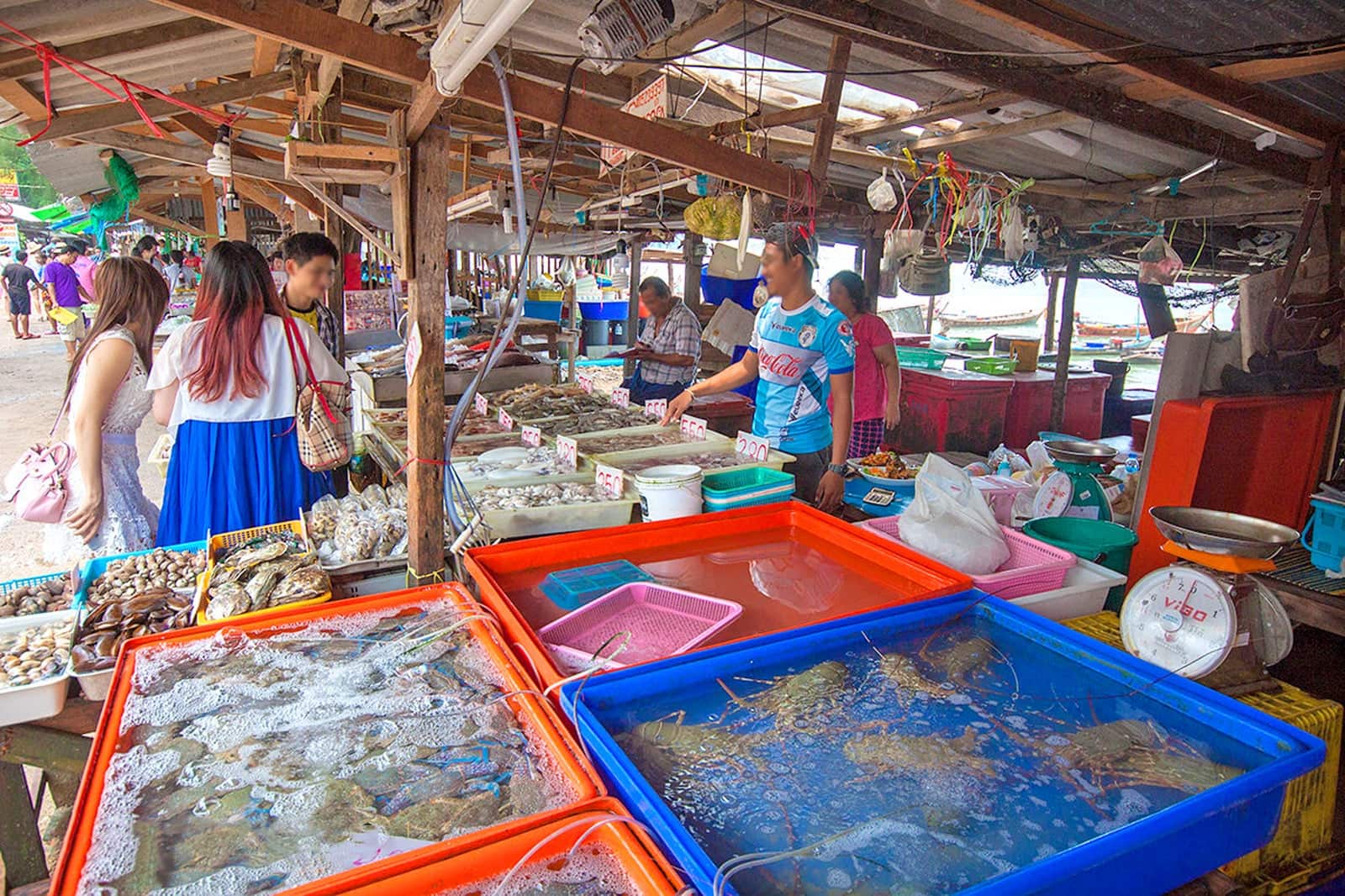 Фото рыбного рынка в Равае