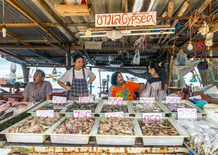 Пхукет, рыбный рынок Равай: как добраться, обзор