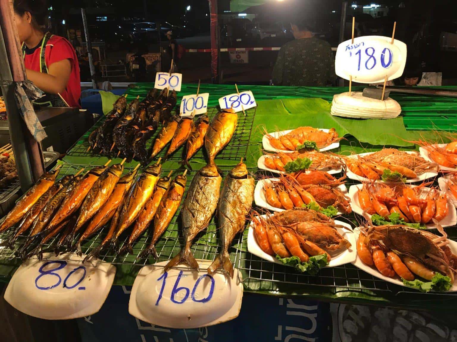 Морепродукты в тайланде названия