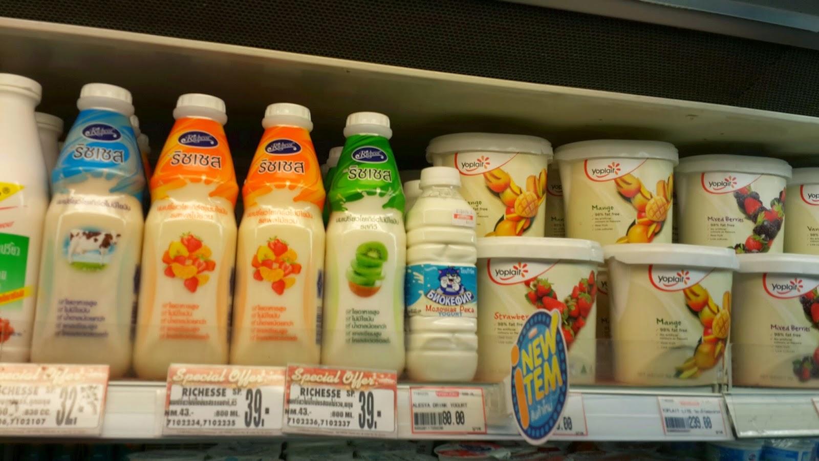 Цены на молочную продукцию