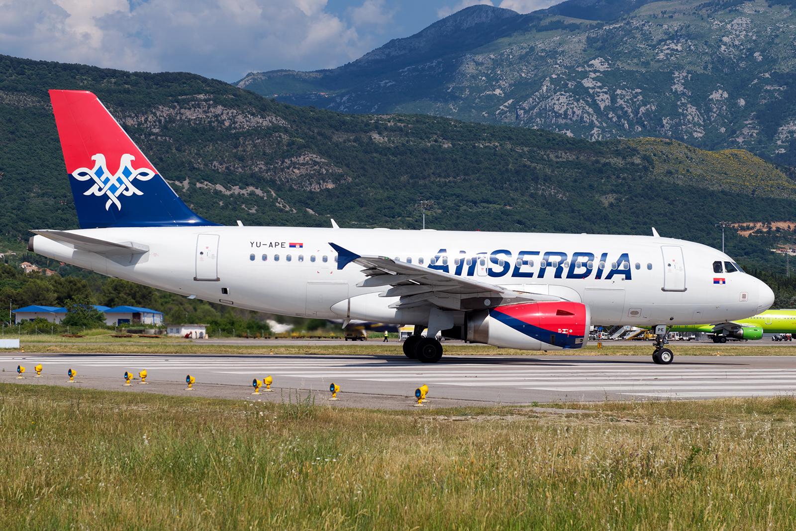 Фото самолета авиакомпании Air Serbia