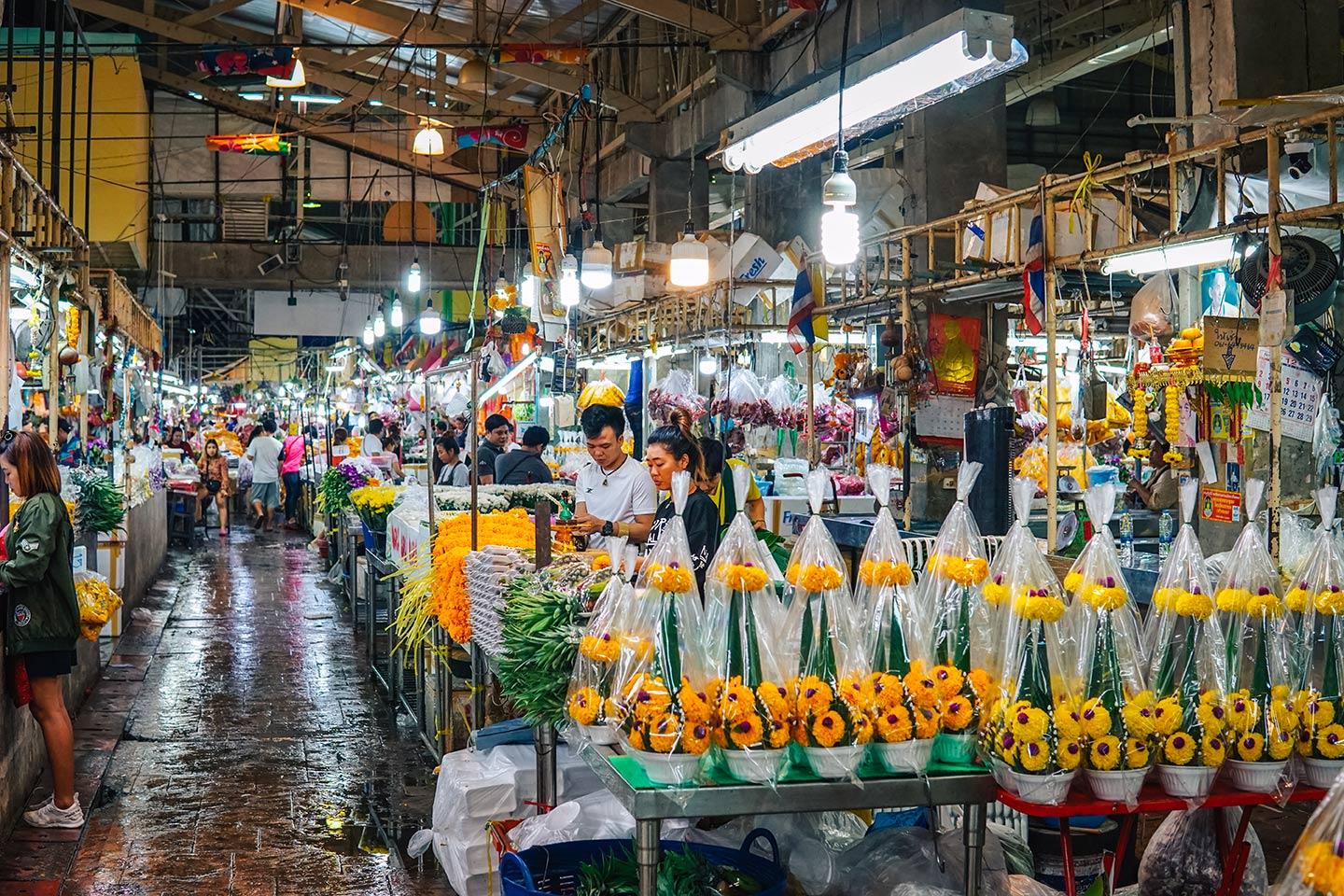 Фото цветочного рынка