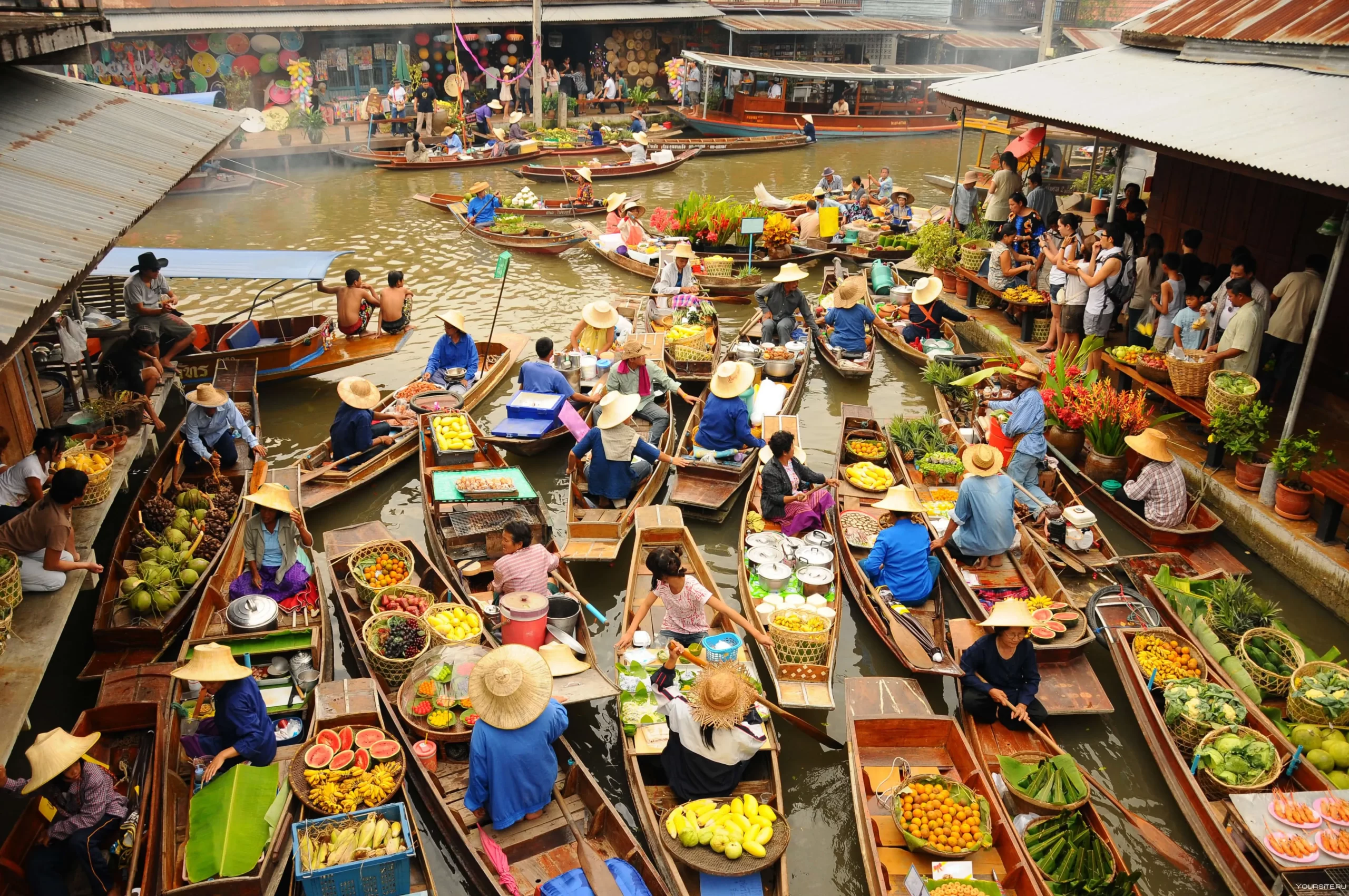 Плавучие рынки Бангкока