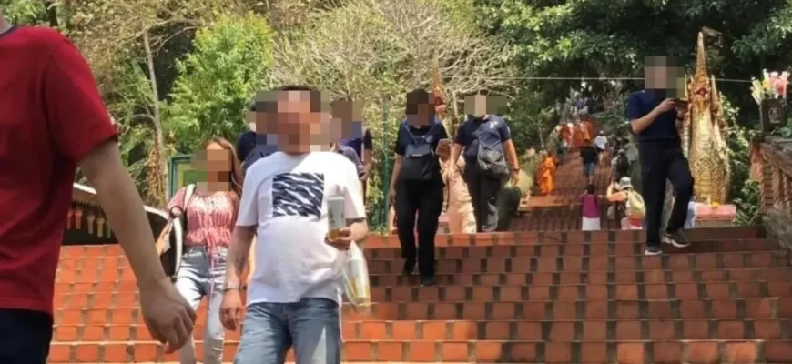 В Таиланде возмущены поведением иностранца в храме